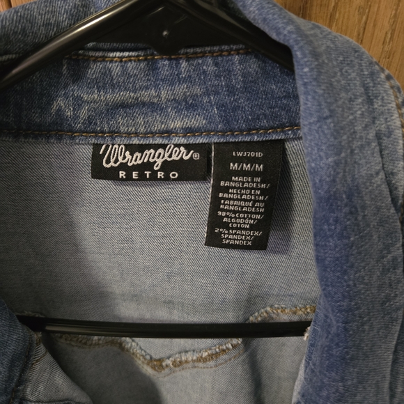 Wrangler Jackets & Blazers - Wrangler Retro Denim Jacket